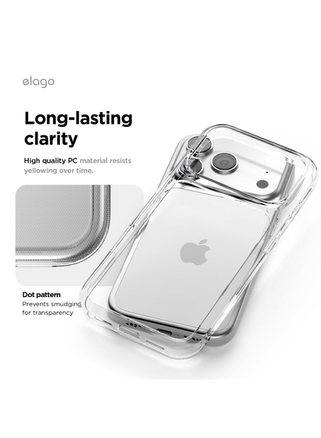 Elago Hybrid Clear for iPhone 17 Pro (2025) Mil Grade Drop Protection Case Cover - Clear - Image 3