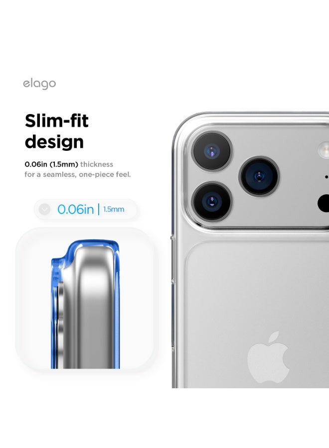 Elago Hybrid Clear for iPhone 17 Pro (2025) Mil Grade Drop Protection Case Cover - Clear - Image 4