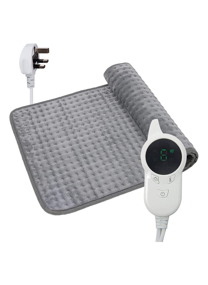 Proset - A large-sized electric heating pad for speeding back pain and cramps, fast heating, with 9 heat settings, 4 timer options, and an automatic shut-off feature. It can be washed in the washing machine - Image 1