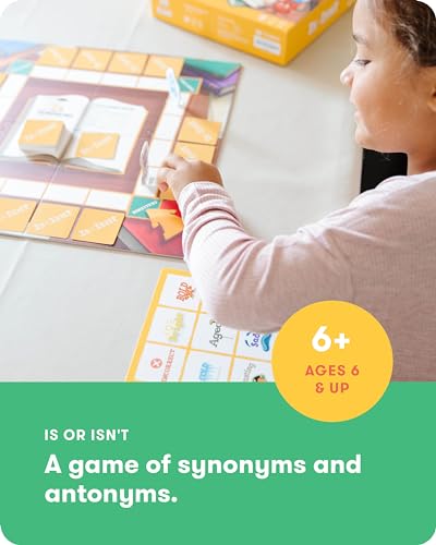 SimplyFun is or Isnt Expand Vocabulary Skills by Identifying Synonyms and Antonyms an Engaging and Educational Bingo Game for Kids for 2 to 5 Players Ages 6 Up - Image 5
