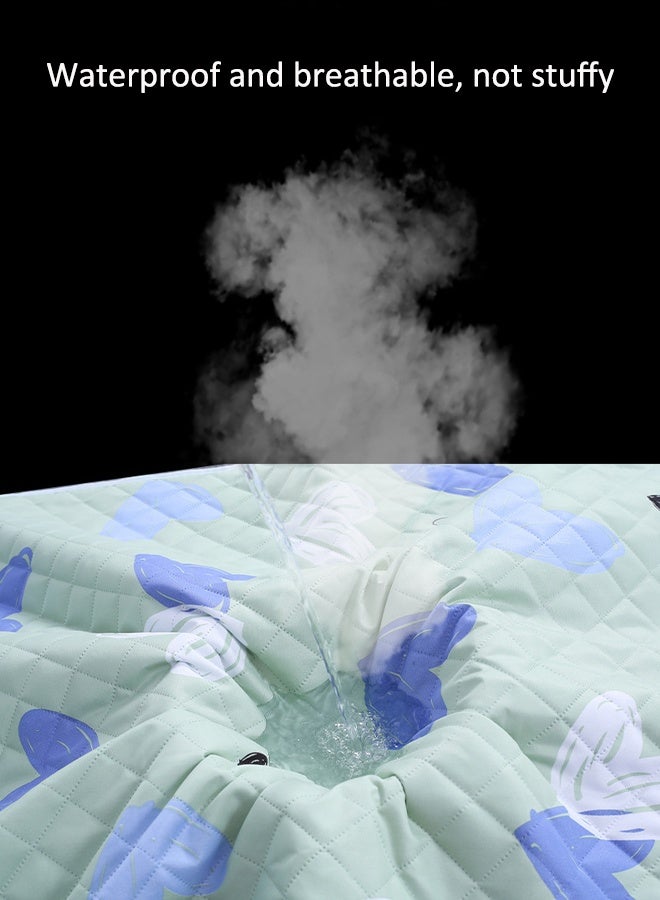 آيسيورا 80x120 سم وسادة سرير للماء للطفل مرتبة بول للأطفال وسادة بول قابلة للغسل مرتبة الدورة الشهرية للإناث مرتبة الدورة الشهرية المضادة للتسرب الجانبي وسادة سلس البول قابلة لإعادة الاستخدام للأطفال / البالغين / الحيوانات الأليفة - Image 4