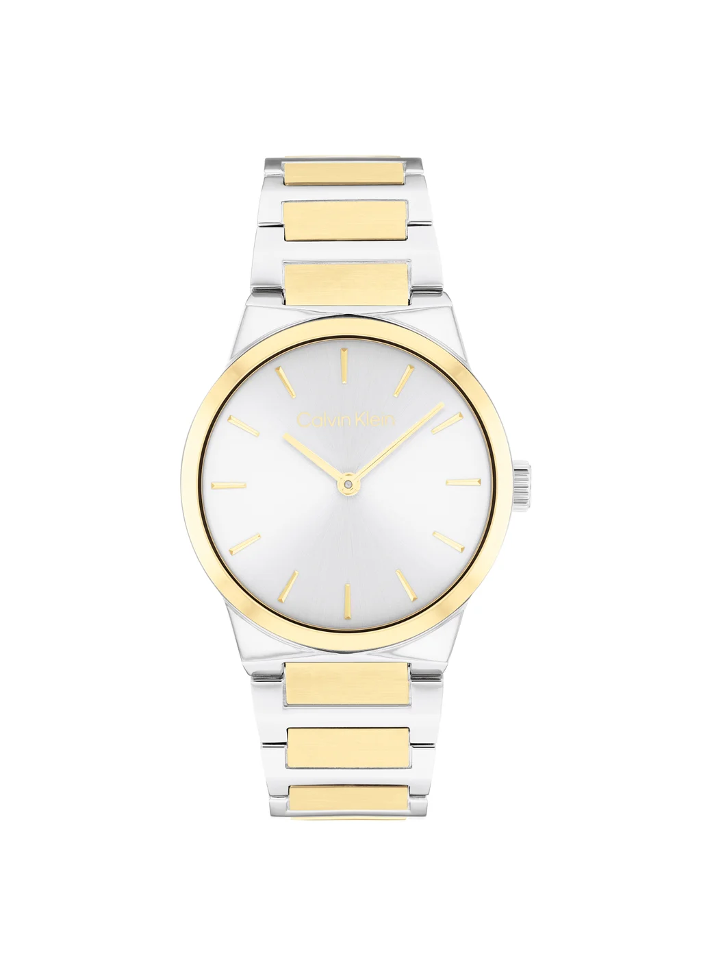 كالفن كلاين Linear Elegance Steel Strap Analog Watch