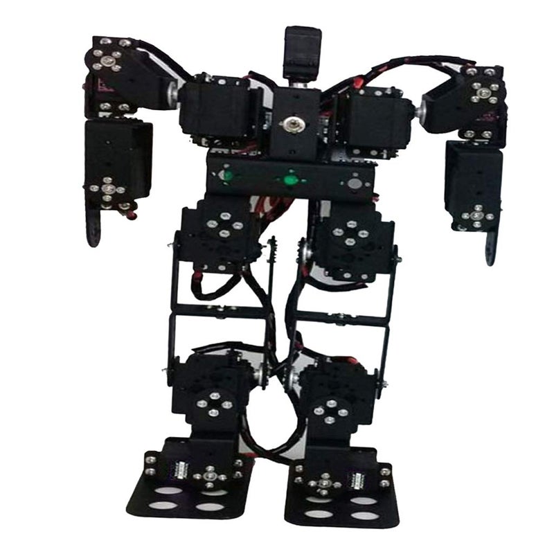 klarako 13 DOF Two-Legged Human Robot Biped Robtic Aluminum Frame Kits for Adults - Image 3