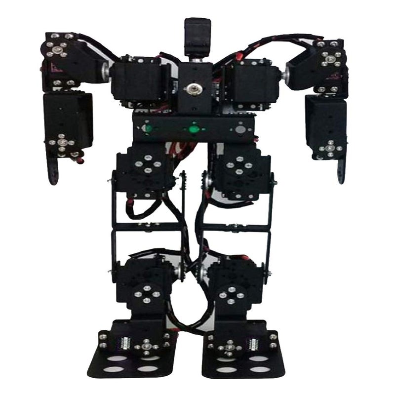 klarako 13 DOF Two-Legged Human Robot Biped Robtic Aluminum Frame Kits for Adults - Image 1