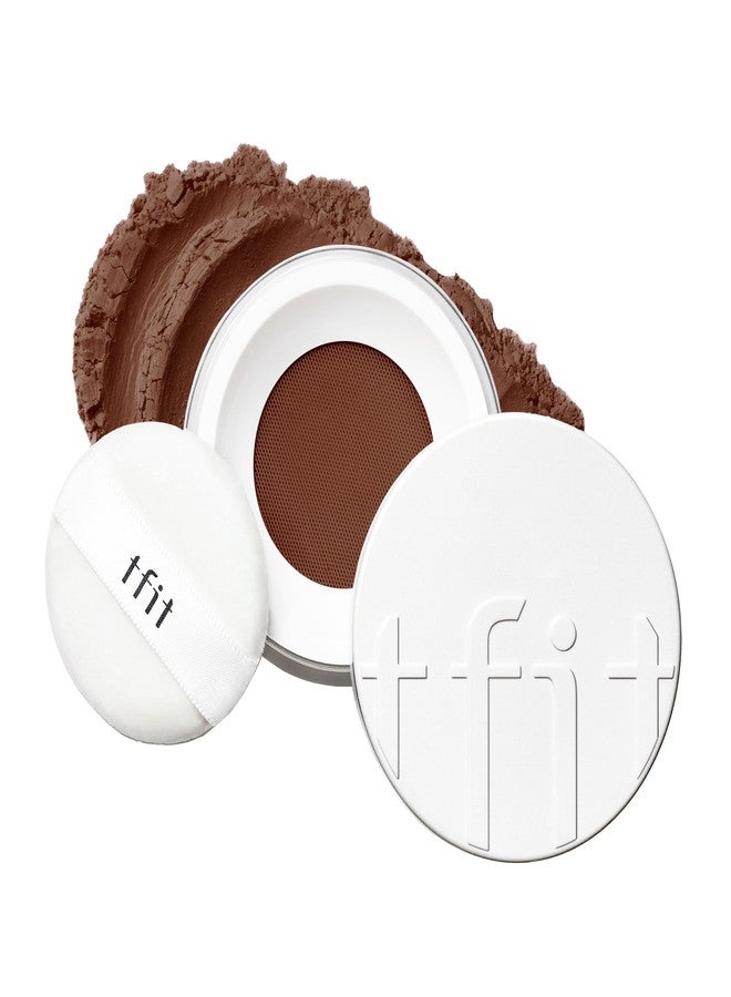 TFIT Translucent Set Finishing Powder - Sebum Control Face Loose Powder, Matte & Silky Finish, Lightweight, Long-lasting, Korean Makeup Setting Powder (2.3 Deep Beige, 0.24 Oz.) - Image 1