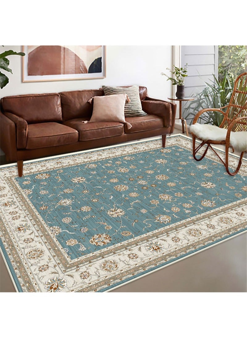 جو توي سجادة منطقة عصرية من الكشمير المقلد غير قابلة للانزلاق، لمسة ناعمة للغاية، غرفة المعيشة، غرفة النوم، المطبخ، تزيين السجاد، بساط الأرضية 200 × 300 سم - Image 2