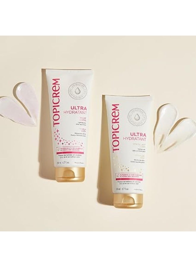 Topicrem Ultra-Hydratant Sparkling Body Cream 200ml - Image 4