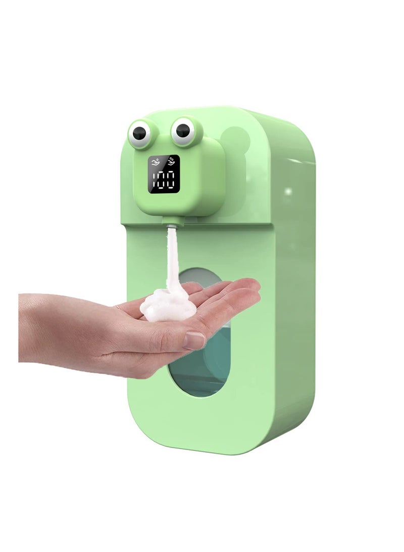 SYOSI Automatic Soap Dispenser Rechargeable Touchless Foaming Soap Dispenser for Kids Upgraded Adjustable Hand Sanitizer Dispenser for Bathroom Kitchen - Image 1