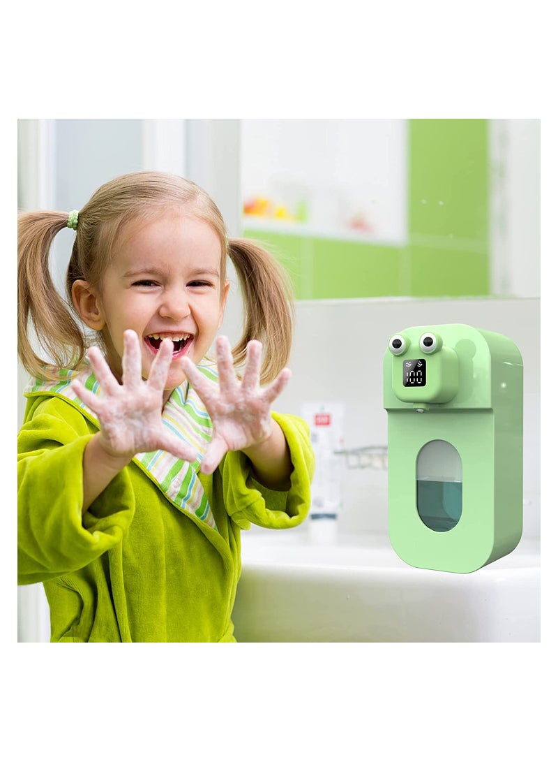 SYOSI Automatic Soap Dispenser Rechargeable Touchless Foaming Soap Dispenser for Kids Upgraded Adjustable Hand Sanitizer Dispenser for Bathroom Kitchen - Image 4