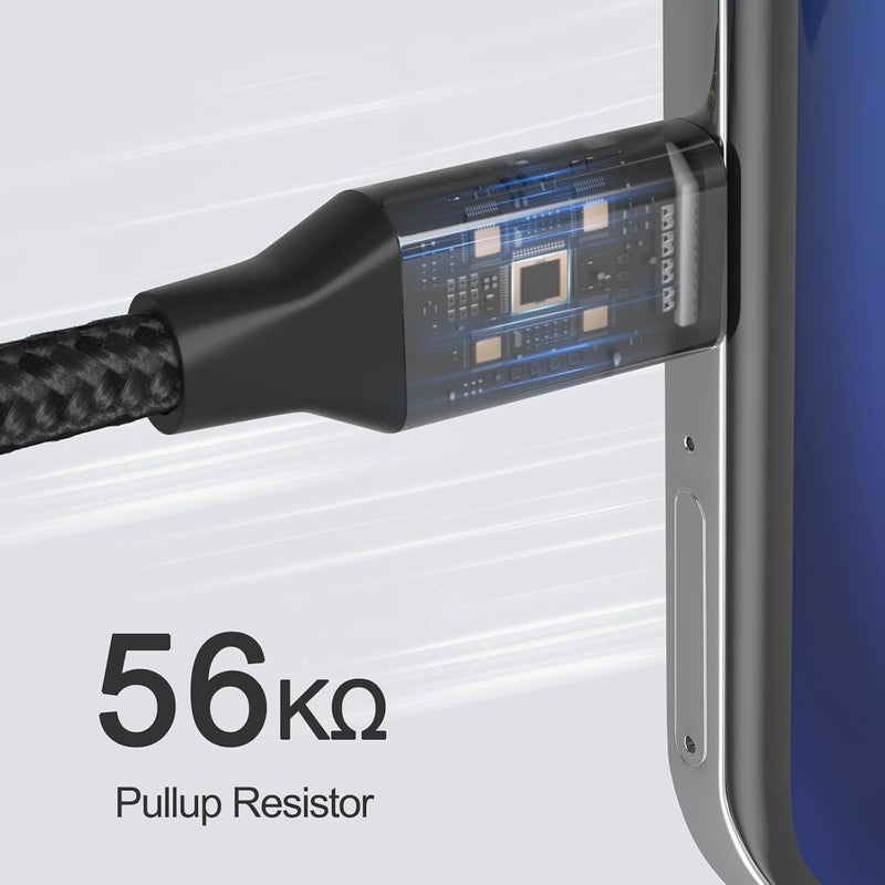 [2Pack-10Ft] كابل شحن USB-C متوافق مع كيندل فاير 10 الجيل التاسع والعاشر 2019 2020 2021، ولوح HD 8 و8Plus وHD 10 بوصة، وإصدار الأطفال، كابل شحن سريع للوحي الجديدة بالكامل - Image 5