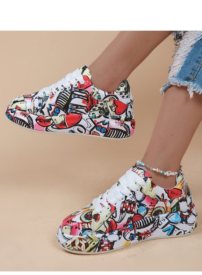 KUYING New Fashion Thick Sole Sneakers  - Image 5