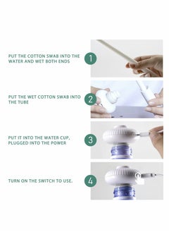 Excefore Mini Portable Humidifier for Car, Small USB Personal Humidifiers with Ultra Quiet, Auto Shut Off Tiny Travel Easy Use Humidifier for Hotel  - Image 4