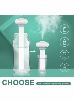 Excefore Mini Portable Humidifier for Car, Small USB Personal Humidifiers with Ultra Quiet, Auto Shut Off Tiny Travel Easy Use Humidifier for Hotel  - Image 3