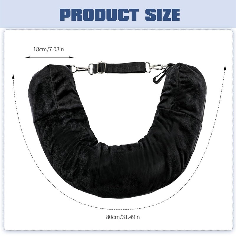 Carreneu Travel Pillow Neck Pillow Aeroplane Travel Pillow Neck Pillow Refillable Multifunctional - Image 2