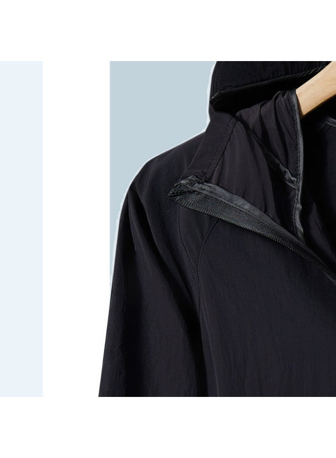 Noble bird Commuting Lightweight Men's Hooded Patchwork Outdoor Sports Jacket - Image 4