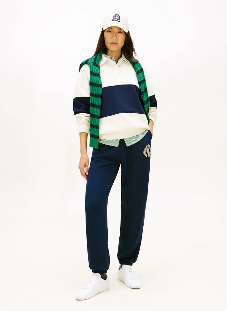 TOMMY HILFIGER  Logo Drawstring Cuffed Sweatpants for Women | Best Price UAE