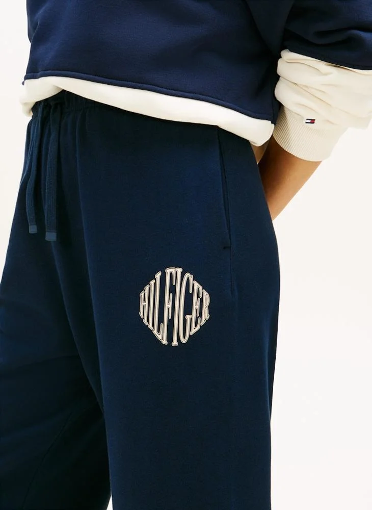 TOMMY HILFIGER  Logo Drawstring Cuffed Sweatpants for Women | Best Price UAE