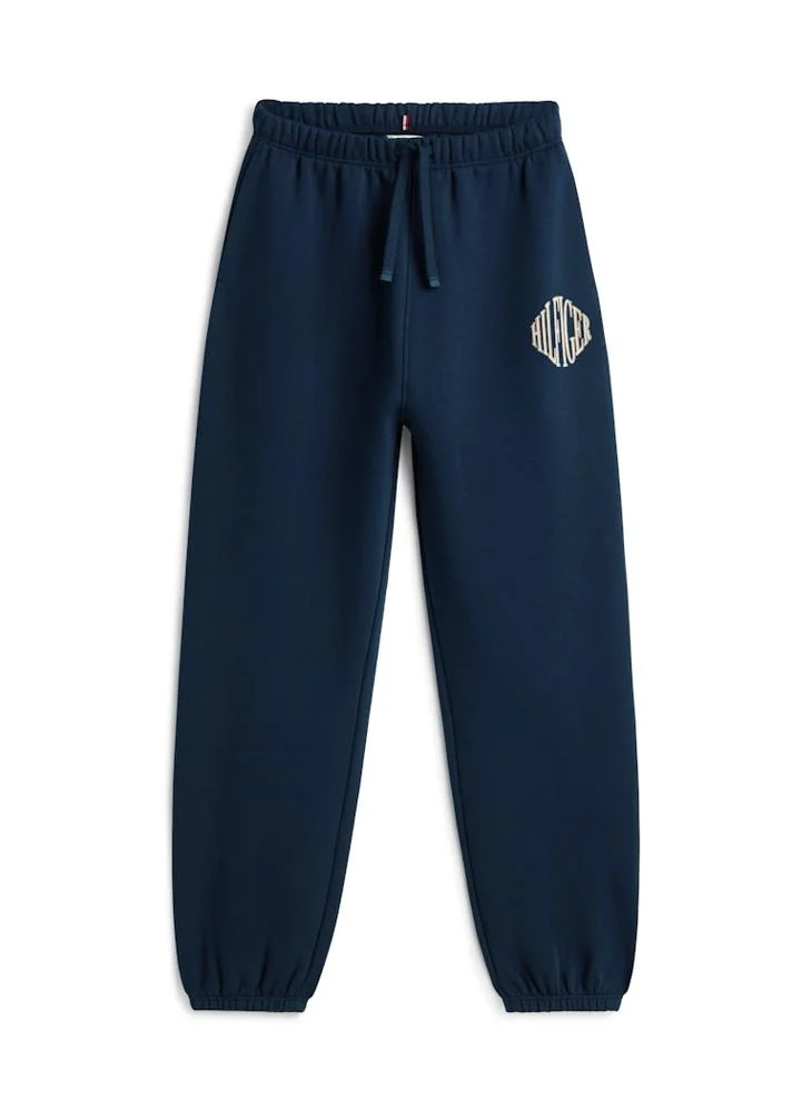 TOMMY HILFIGER  Logo Drawstring Cuffed Sweatpants for Women | Best Price UAE