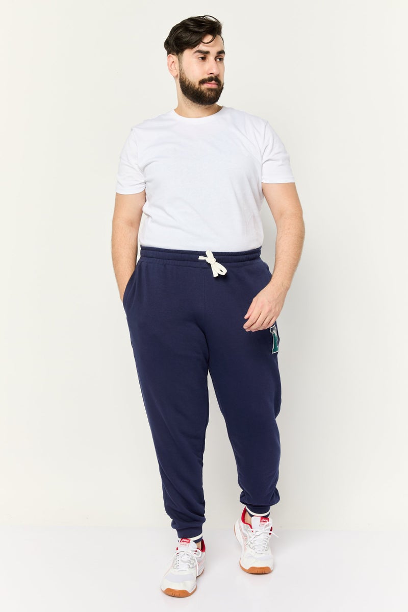 PUMA Men Sportswear Fit Brand Logo Training Sweatpants, Navy  - Image 3