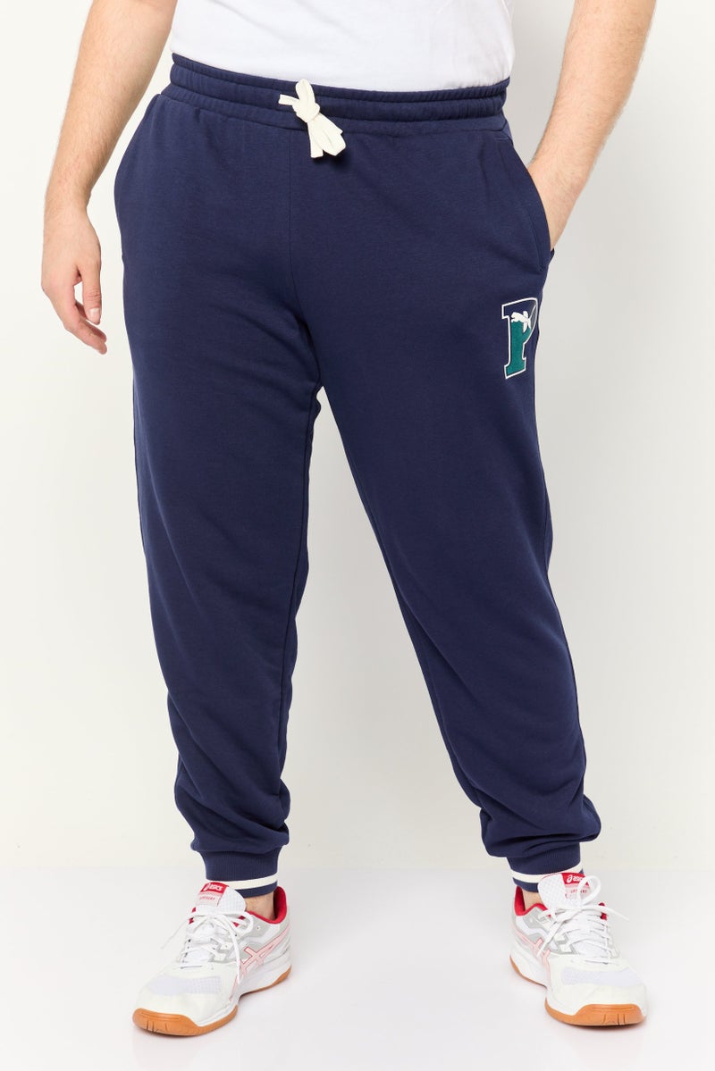 PUMA Men Sportswear Fit Brand Logo Training Sweatpants, Navy  - Image 1