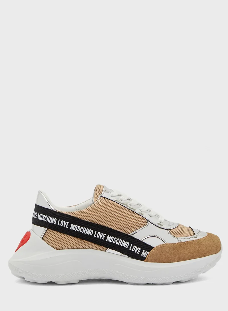 Love Moschino Logo Low Top Sneaker