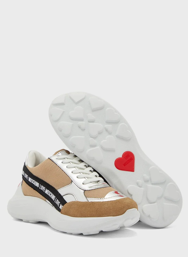 Love Moschino Logo Low Top Sneaker
