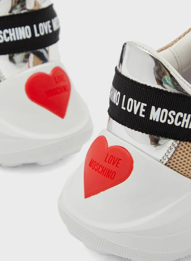 Love Moschino Logo Low Top Sneaker