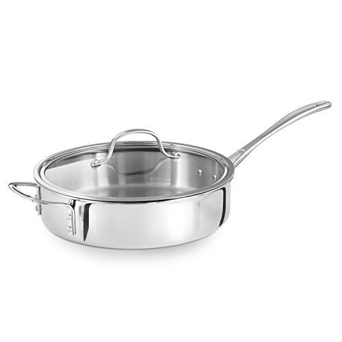 Calphalon Tri-Ply Stainless Steel 3-Quart Saute Pan with Cover - Image 5