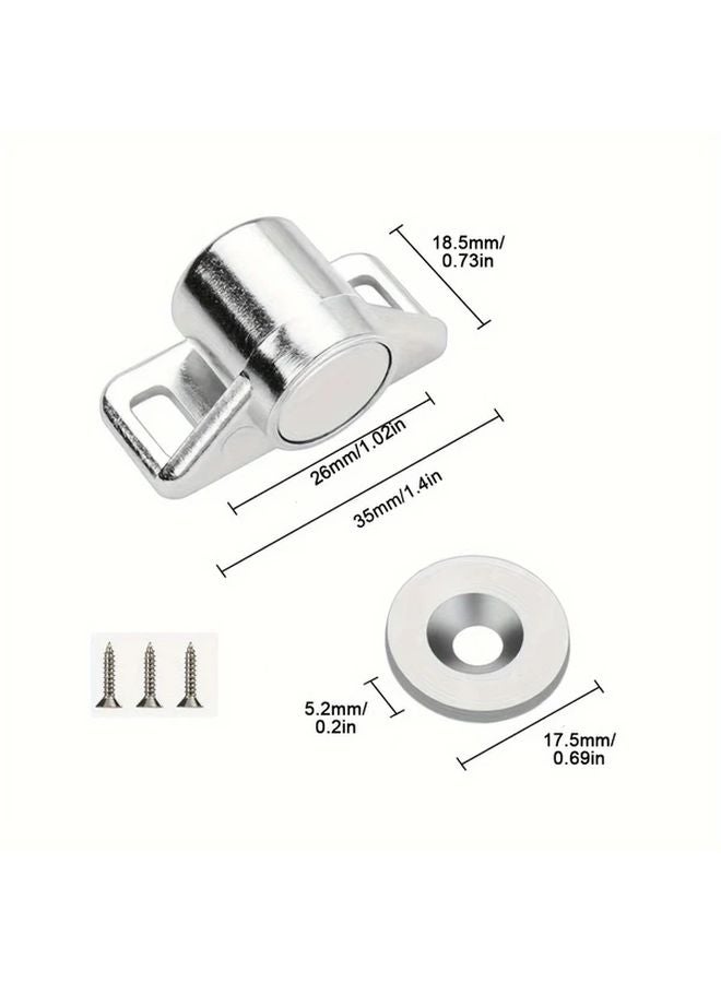 8pcs Neodymium Magnetic Cabinet Locks For Kitchen Cabinets And Closet Doors Closing Hardware - Image 3
