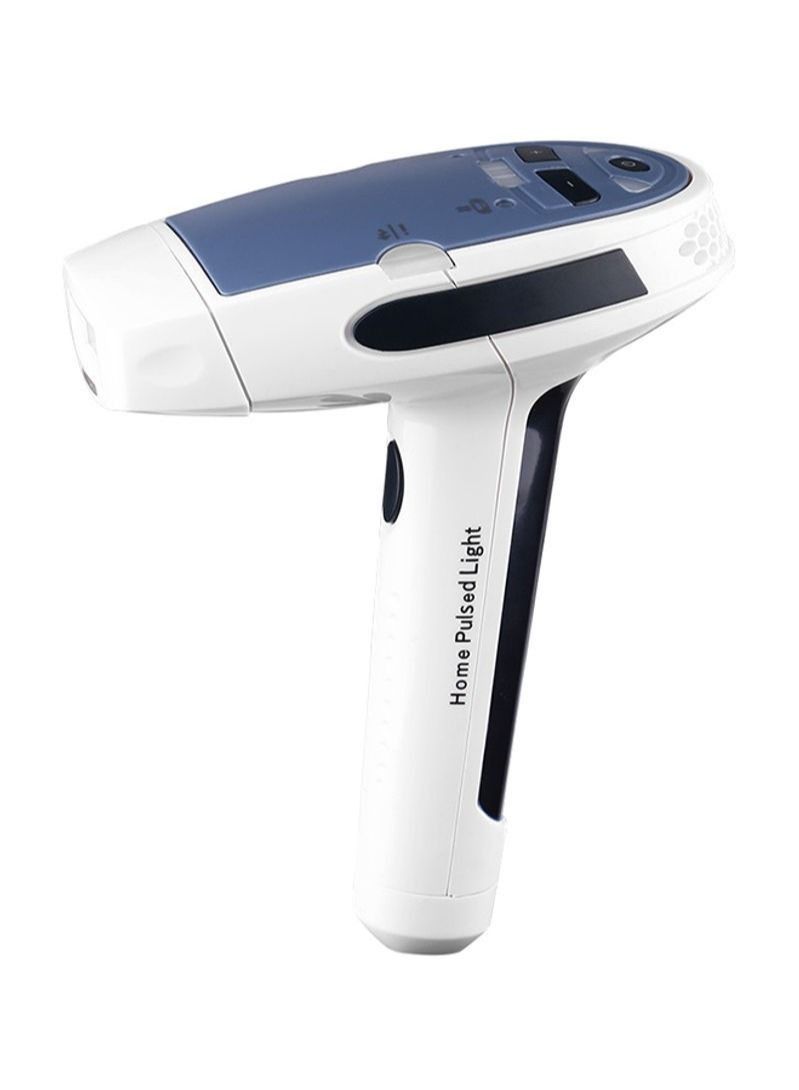 Generic Handheld Epilator Shaving Permanent IPL Hair Removal Machine Blue/White One Size  - Image 1