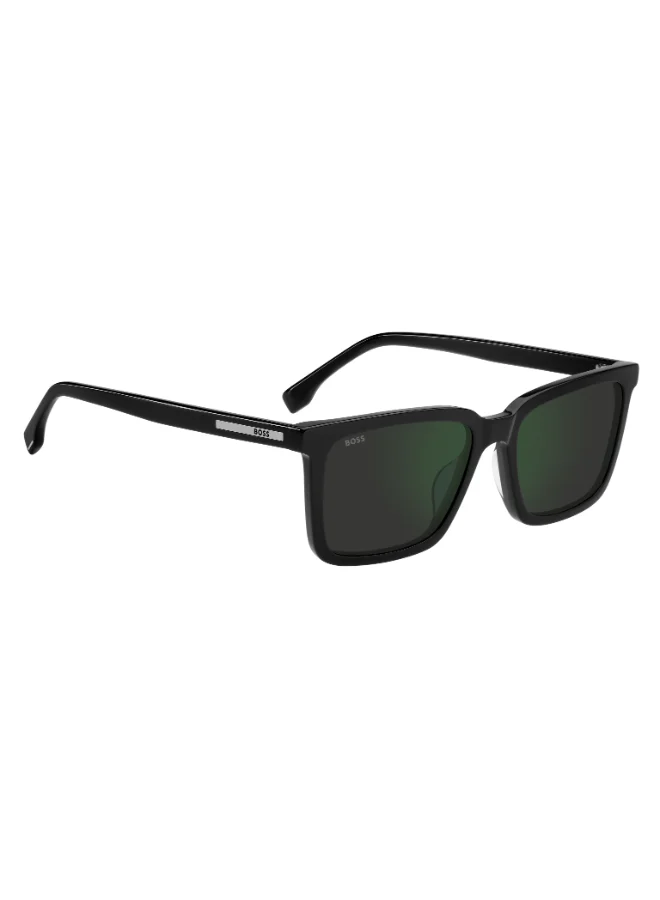 هوجو بوس HUGO BOSS BOSS 1893/G/S Sunglasses Black Rectangular