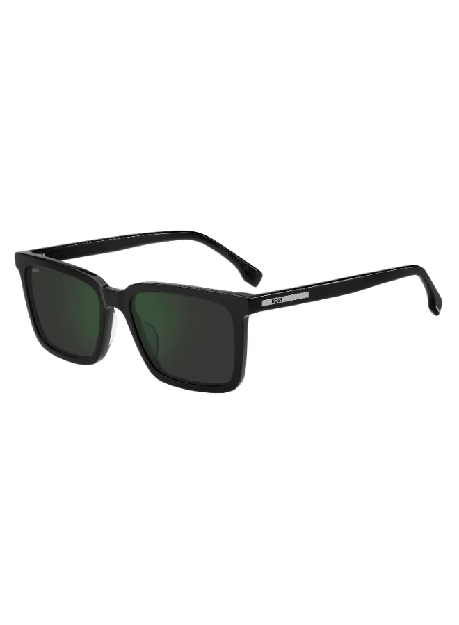 هوجو بوس HUGO BOSS BOSS 1893/G/S Sunglasses Black Rectangular