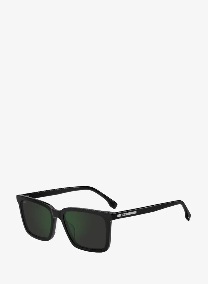 HUGO BOSS BOSS 1893/G/S Sunglasses Black Rectangular