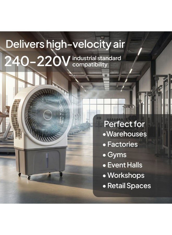 milano Air Cooler 250W Zoom Voltage 220-240V - Image 3