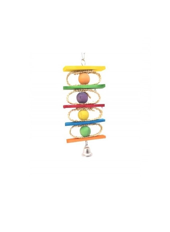 Hanging Toy For Birds With Bell 10Inch