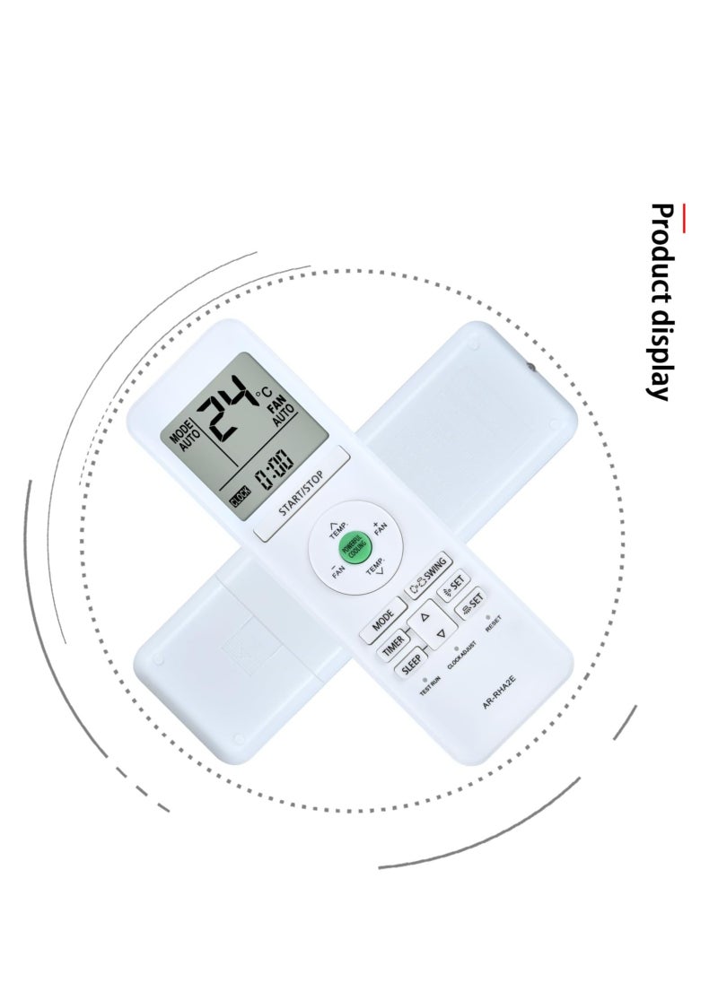JAJEEK AR-RHA2E Air Conditioner Remote Control – Universal AC Controller for General Air Conditioning Units, Easy-to-Use, Replacement Remote, Compatible with Multiple Brands  - Image 5