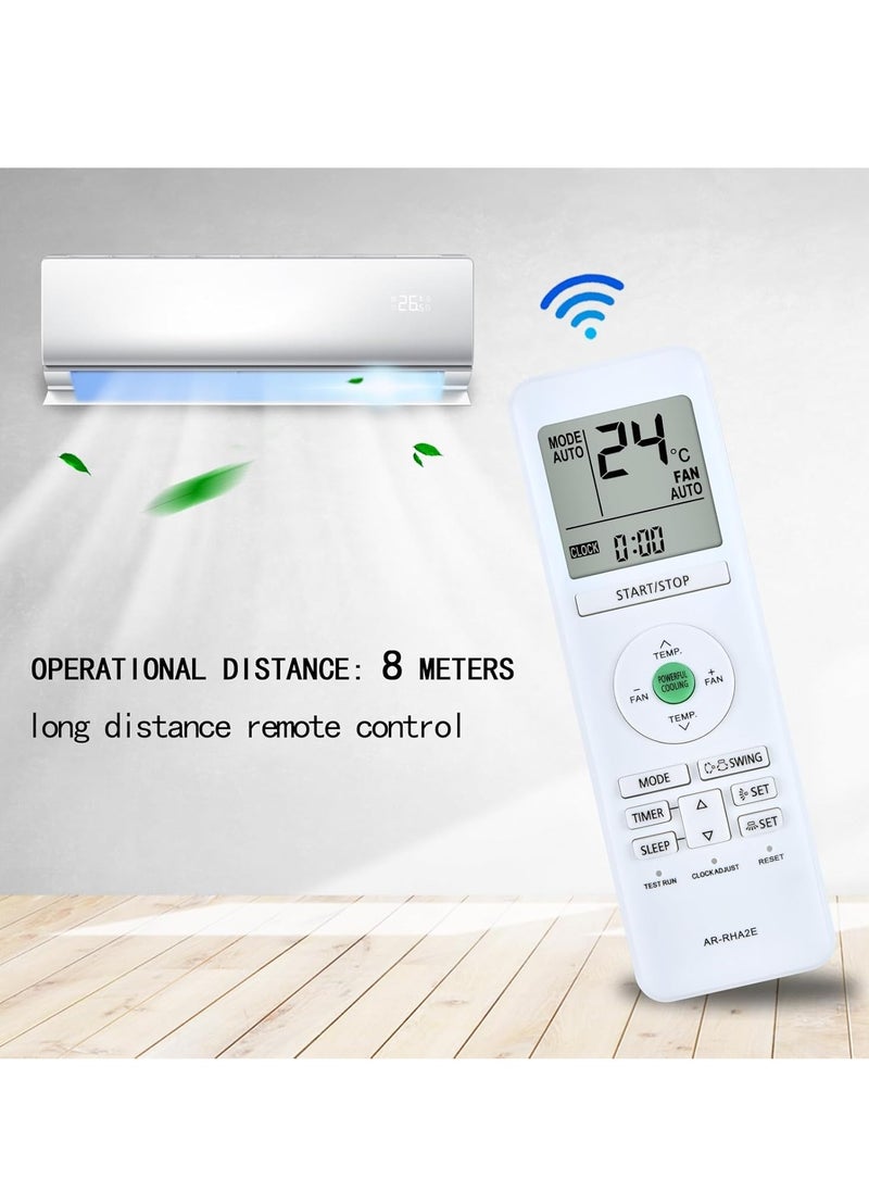 JAJEEK AR-RHA2E Air Conditioner Remote Control – Universal AC Controller for General Air Conditioning Units, Easy-to-Use, Replacement Remote, Compatible with Multiple Brands  - Image 3