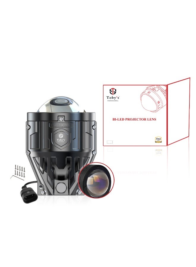 توبيز توبى عدسة ضباب-10 بي-ليد بروجكتور 3 بوصة ثلاثية الألوان 3000K 4300K 6000K ضد الماء IP65 شدة إضاءة منخفضة 38 واط وعالية 45 واط للسيارات 12V - Image 1