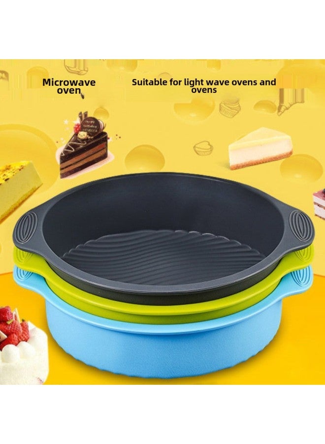 8 Inch 6 Inch Round Silicone Cake Mold Chiffon High Temperature Baking Tools Non-stick Oven Baking Microwave Oven 4-Specifications:150g-Capacity:101-200ml - Image 1