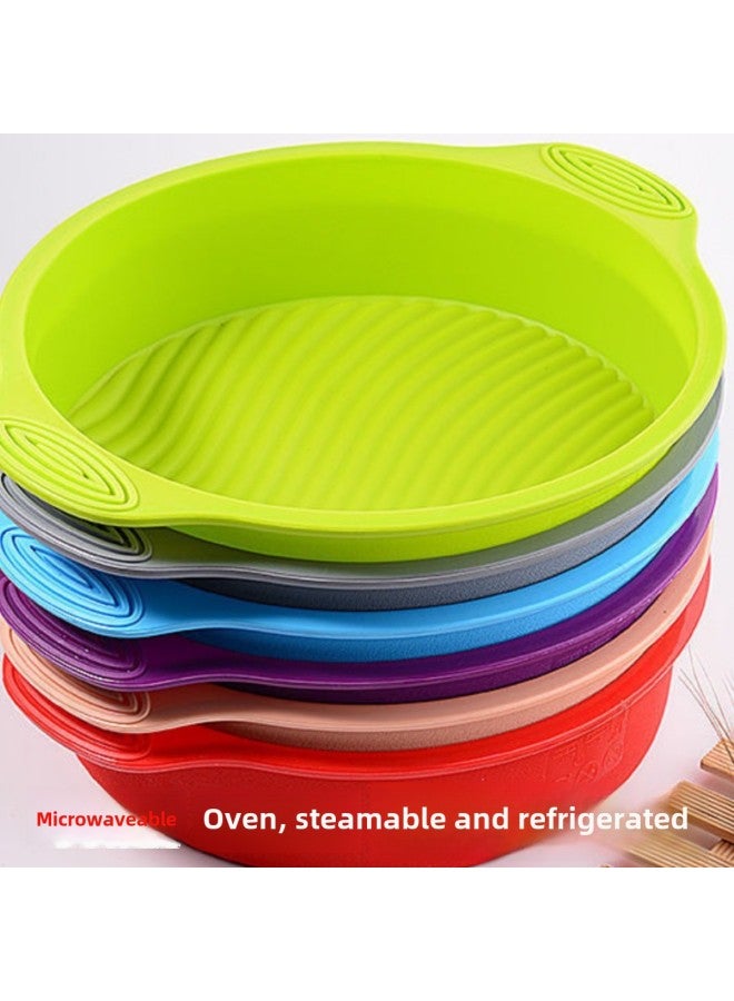 8 Inch 6 Inch Round Silicone Cake Mold Chiffon High Temperature Baking Tools Non-stick Oven Baking Microwave Oven 4-Specifications:150g-Capacity:101-200ml - Image 2