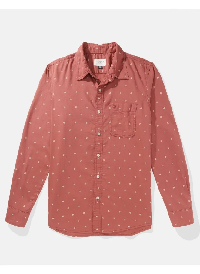 امريكان ايجل Printed Slim Fit Shirt