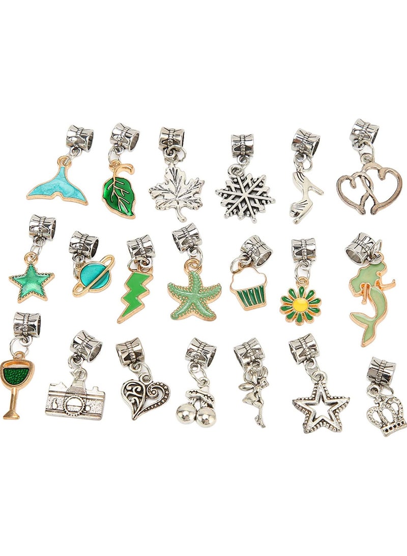 GGOOT Bracelet Making Kits, DIY Bracelet Making Kit Adjustable 4 Leaf Clover Stylish Fine Crafted with Beads for New Year for Birthday for Teen Girls - Image 3