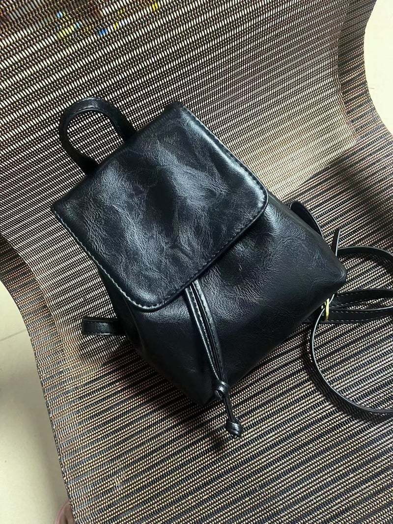 Vintage PU Shoulder Bag - Image 2