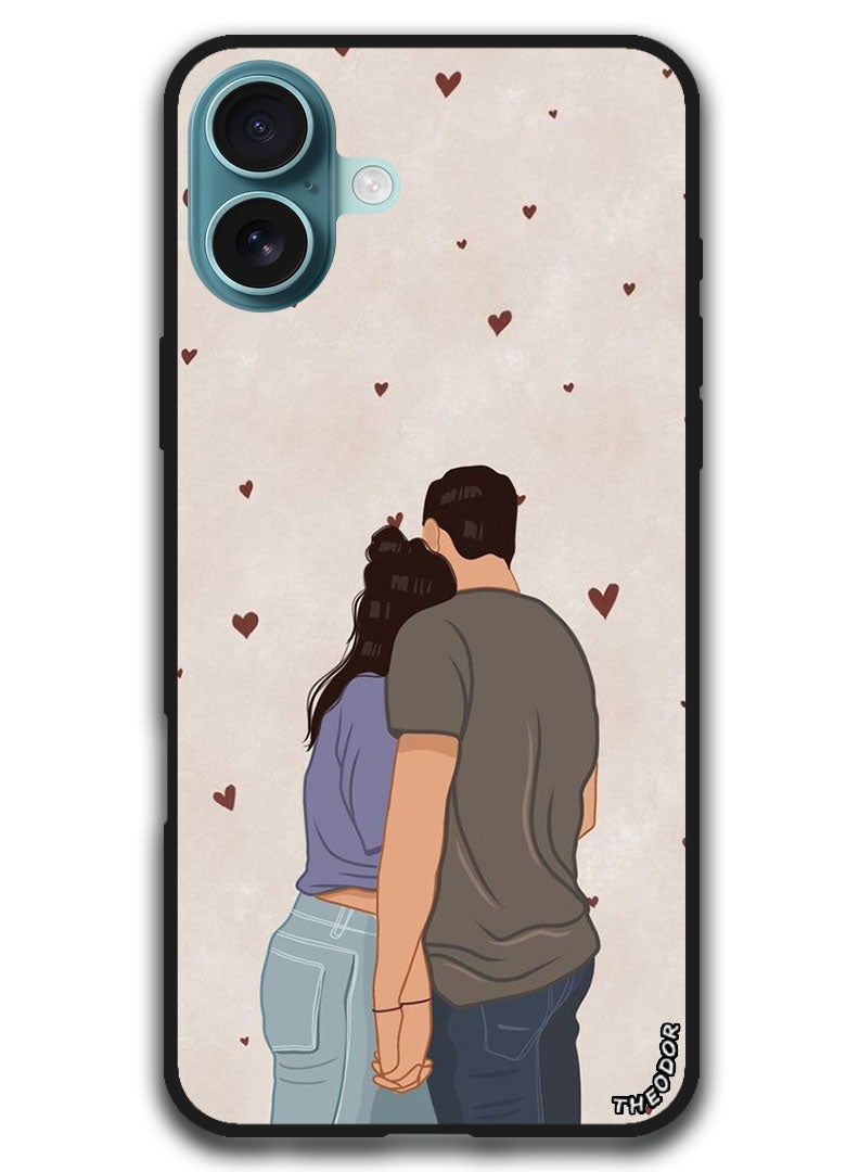 Theodor Protective Case Anti Scratch Shock Proof Bumper Cover For iPhone 16 Plus (6.7)-inch Girl and Boy - Image 1