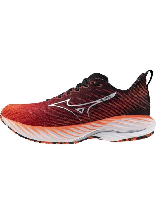 Mizuno Wave Rider 28 Amsterdam Unisex Running Shoes Red / Black