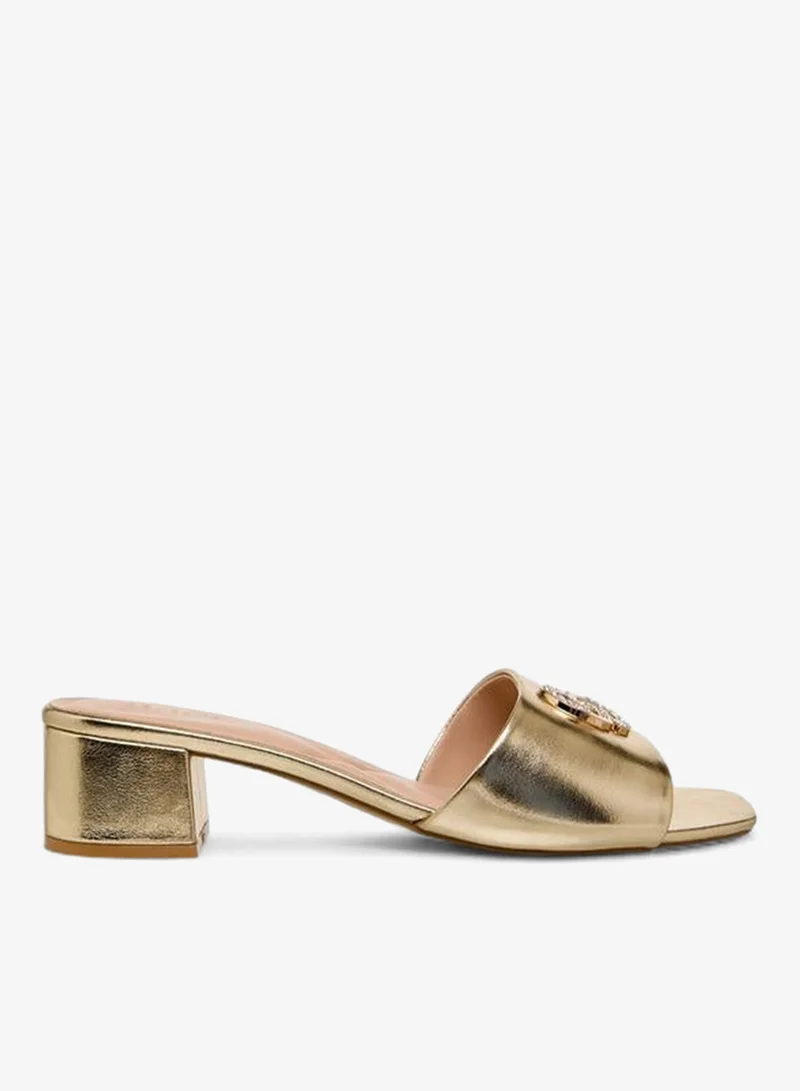 Celeste GOLD Women Block Heel Sandals Ramadan Collections for Women | Best Price UAE