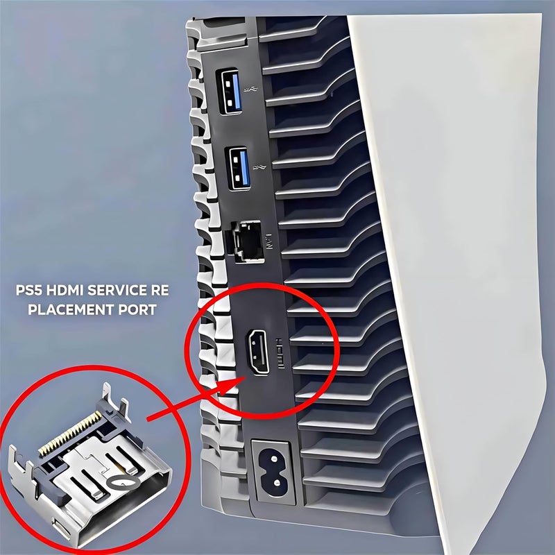 ACIDALIE PlayStation 5 HDMI Port Repair Kit, Compatible with Disassembly, Soldering Tools Included - Image 5