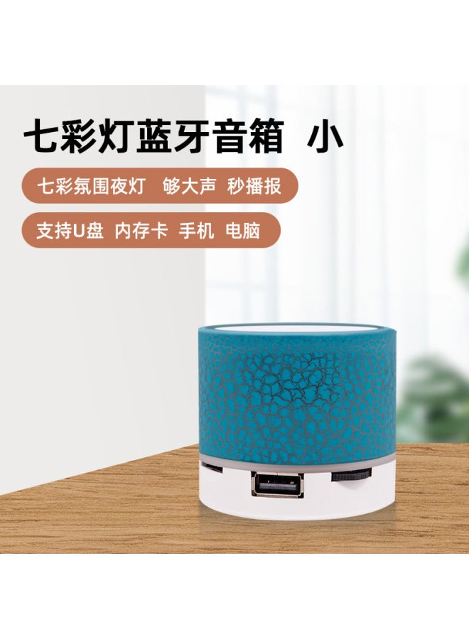 Neutral A10 Metal Bluetooth Audio Mobile Phone Computer Notebook Subwoofer Mini Small Steel Cannon Wireless Plug-in Card Small Speaker - Image 1