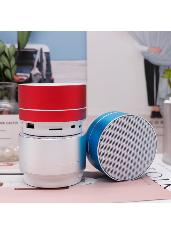 Neutral A10 Metal Bluetooth Audio Mobile Phone Computer Notebook Subwoofer Mini Small Steel Cannon Wireless Plug-in Card Small Speaker - Image 2