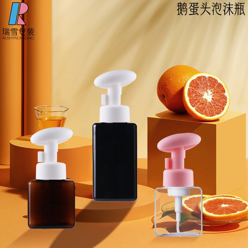 Petg Quartet Foam Bottle Hand Soap Shower Gel Bottle Cosmetics Bottled Cleansing Foaming Mousse Bottle - Image 4